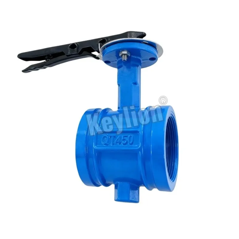 Grooved End Butterfly Valve