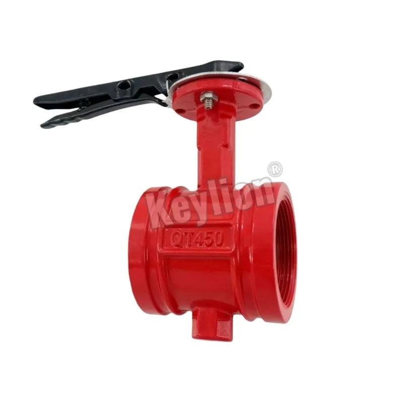 Grooved End Butterfly Valve