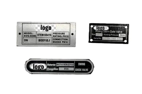 Customize nameplate Customize nameplate