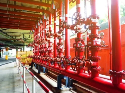 Municipal fire water supply networks, underground fire pipe systems Municipal fire water supply networks, underground fire pipe systems
